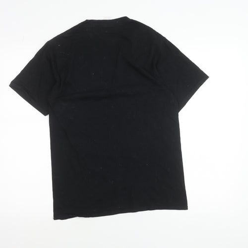 Port & Company Men’s Black Iron Man Marvel Graphic T-Shirt Size S