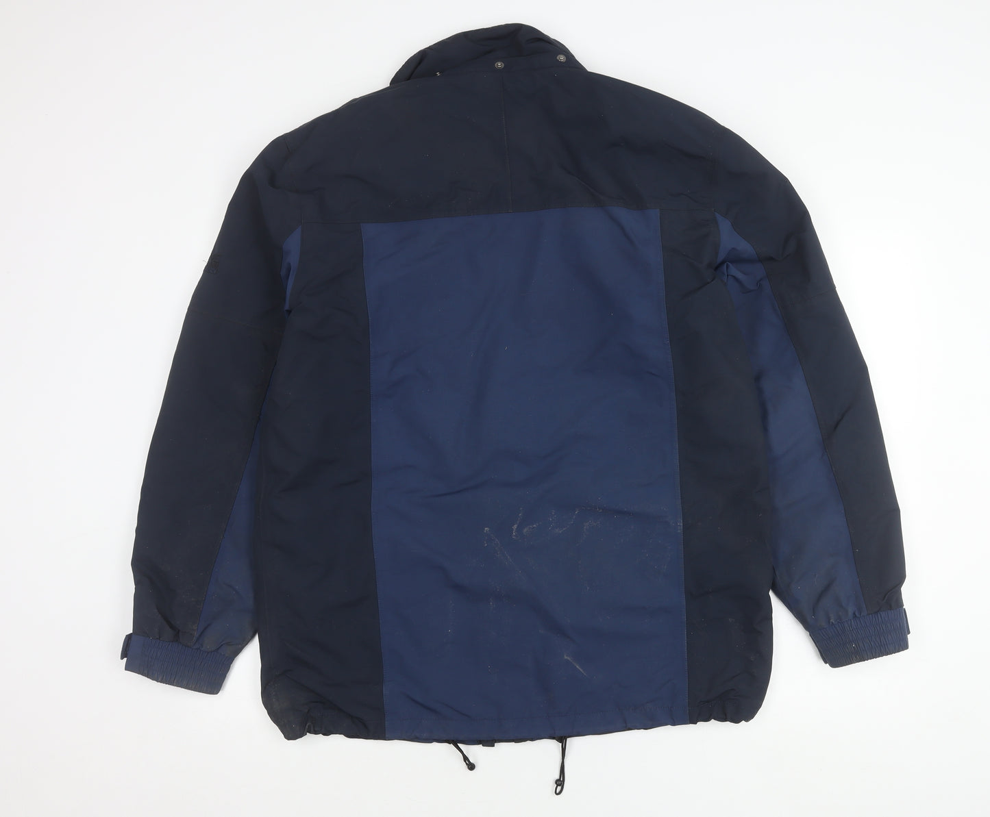 Maine New England Men's Blue Waterproof Parka Jacket Size S