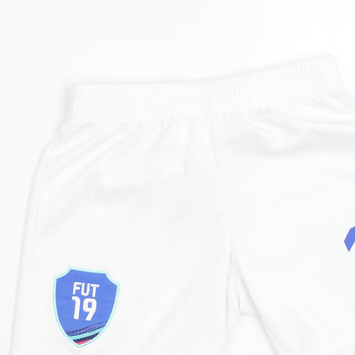 EA Sports Boys White Athletic Football Shorts 5-6 Years
