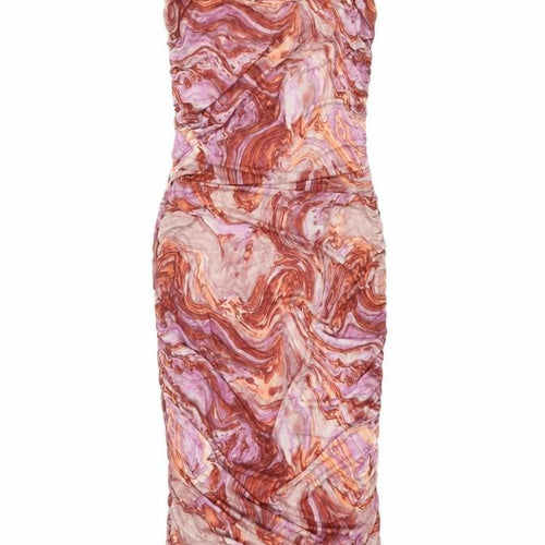 ASOS Design Women’s Multicoloured Strapless Bodycon Dress Size 12 Tall