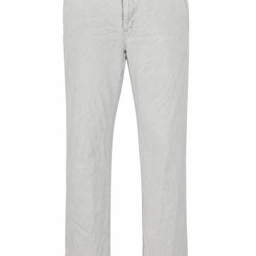 André Men’s Beige Chino Trousers 36S Modern Fit Cotton Stretch