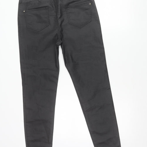 Denim Co. Women’s Black Slim Fit Skinny Trousers Size 12