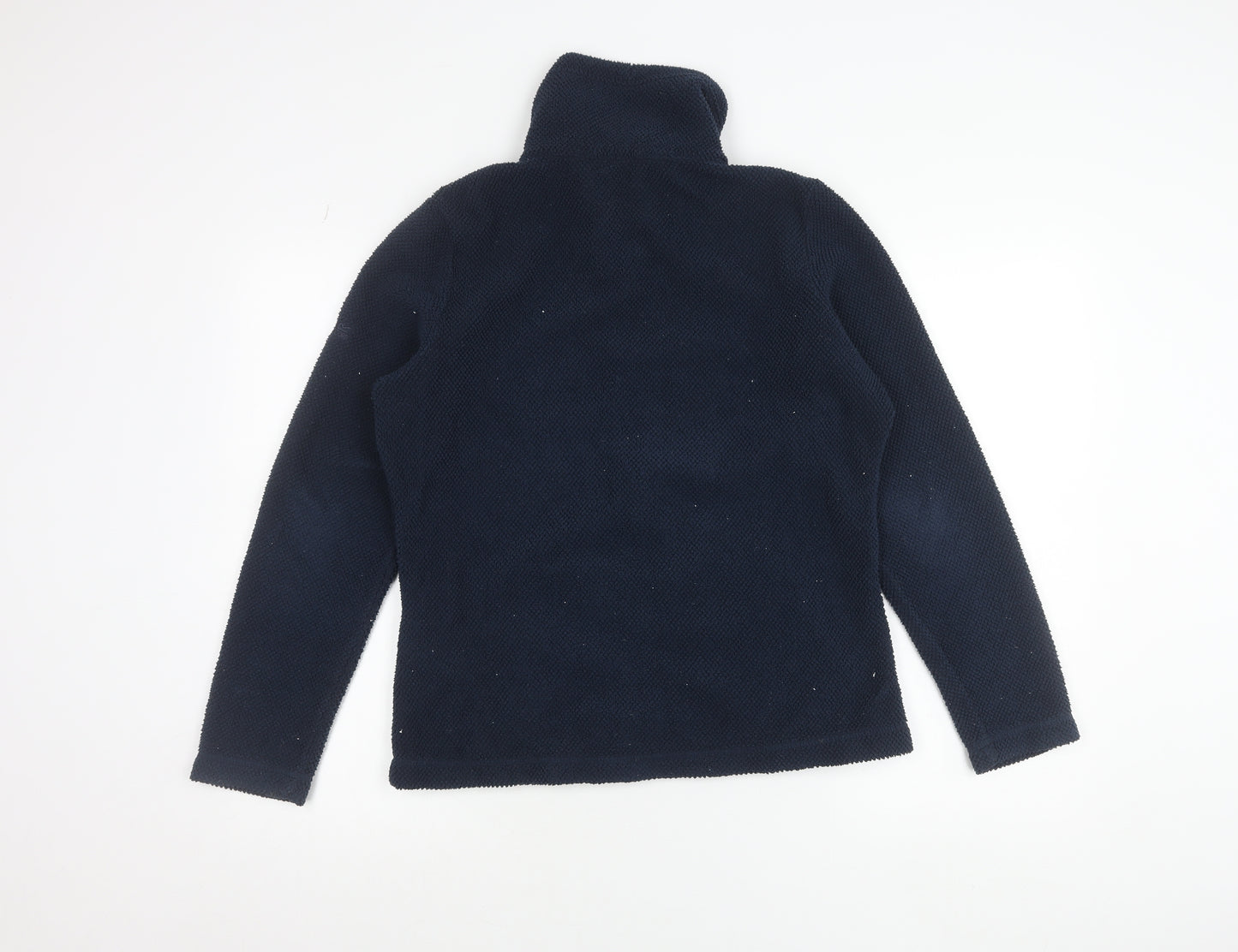 Regatta Womens Blue Fleece Full Zip Jacket UK 12 Outdoor Warm Layer