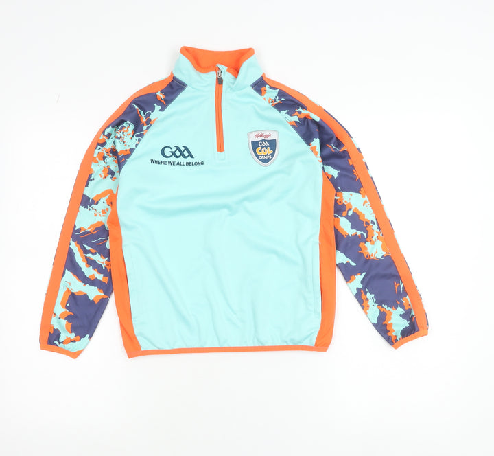 Masita Boys Multicoloured 3 Years 1/4 Zip Football Training Top