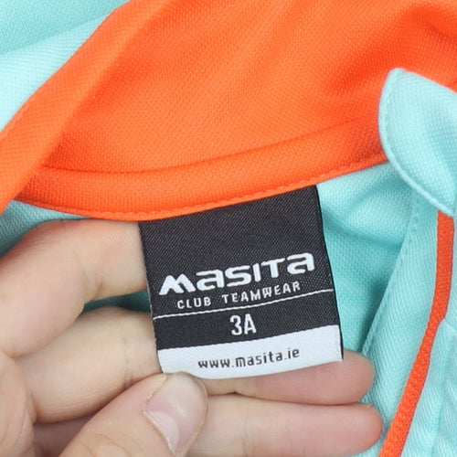 Masita Boys Multicoloured 3 Years 1/4 Zip Football Training Top