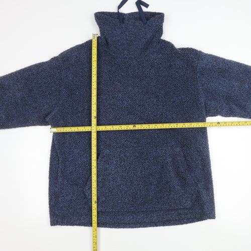 Marks and Spencer North Coast Blue Fleece Pullover Sweatshirt L Womens