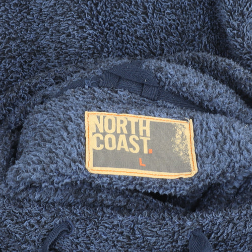 Marks and Spencer North Coast Blue Fleece Pullover Sweatshirt L Womens