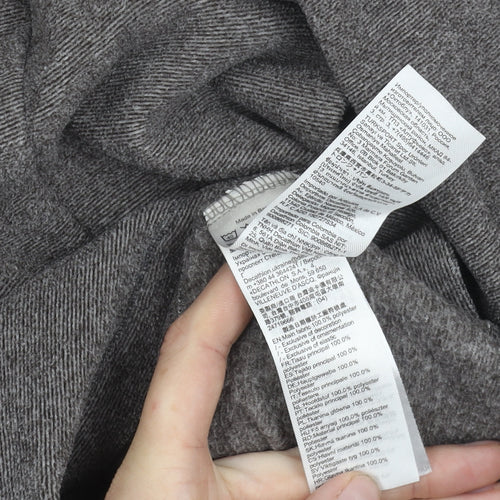 Decathlon Women Grey Fleece 1/2 Zip Lightweight Jacket Size S
