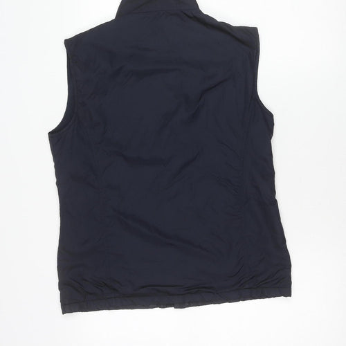 Olsen Men's Blue Lined Bodywarmer Waistcoat Size 40 Regular Fit