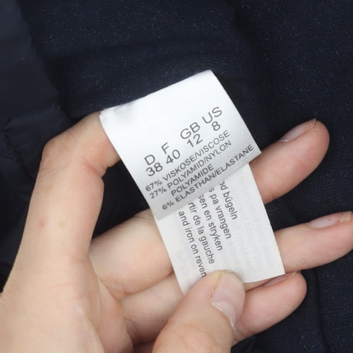 Olsen Men's Blue Lined Bodywarmer Waistcoat Size 40 Regular Fit
