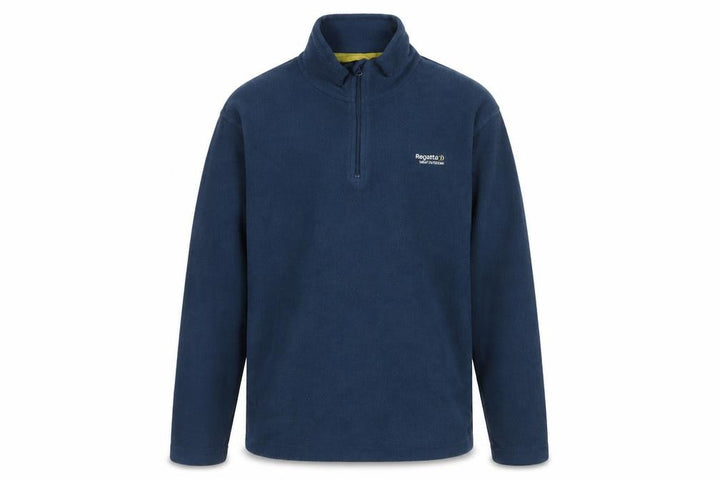 Regatta Men's Blue Fleece 1/4 Zip Pullover Sweatshirt Size S