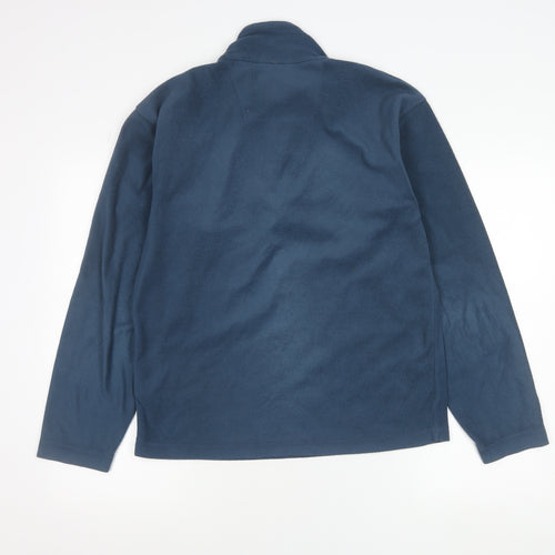 Regatta Men's Blue Fleece 1/4 Zip Pullover Sweatshirt Size S
