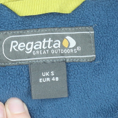 Regatta Men's Blue Fleece 1/4 Zip Pullover Sweatshirt Size S