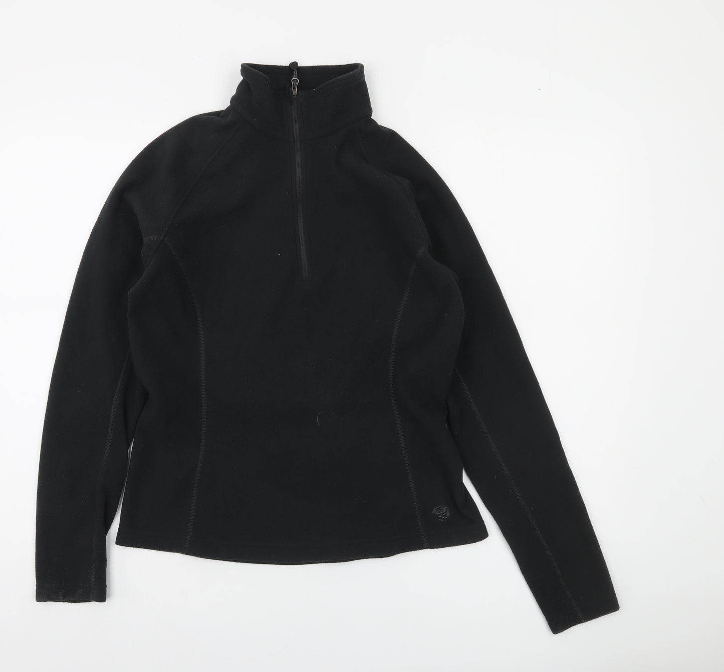 Mountain Hardwear Women's Black Fleece 1/2 Zip Pullover Sweatshirt M