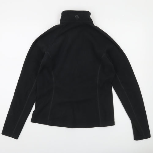 Mountain Hardwear Women's Black Fleece 1/2 Zip Pullover Sweatshirt M