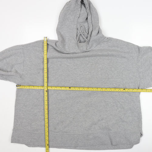 Dunnes Women’s Grey Pullover Hoodie XXL Soft Fleece Lined Casual