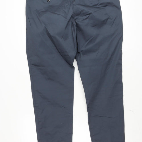 H&M Women’s Blue Slim Fit Chino Trousers Size 6