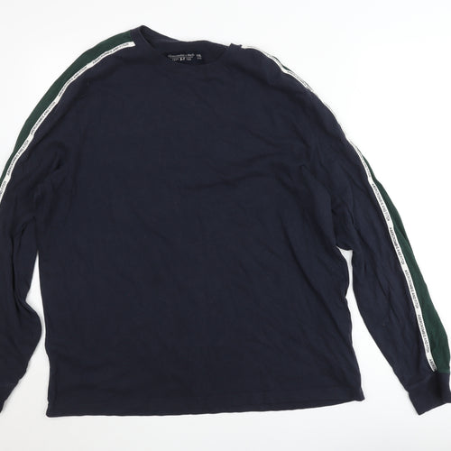 Abercrombie & Fitch Men’s Blue 2XL Crew Neck Pullover Jumper