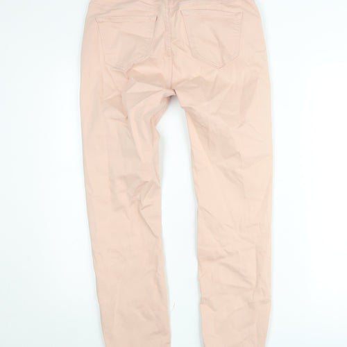 Paul Costelloe Women’s Pink Skinny Jeans Size 12 Stretch Cotton