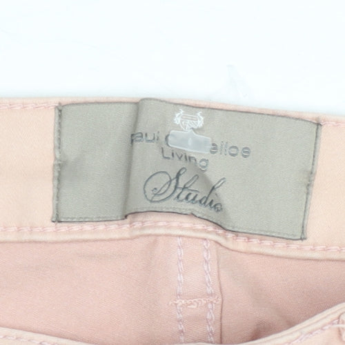 Paul Costelloe Women’s Pink Skinny Jeans Size 12 Stretch Cotton