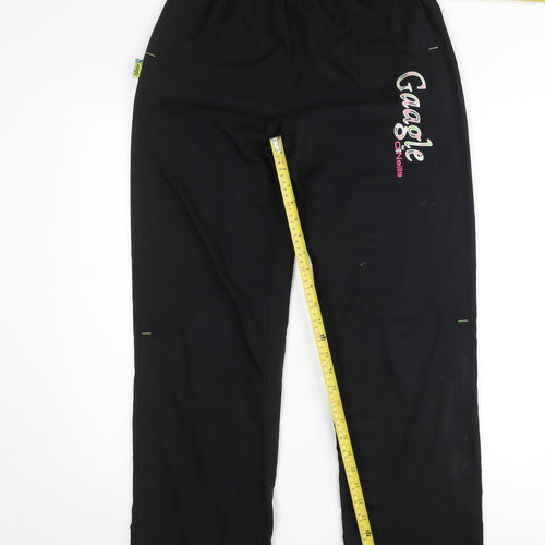 O'Neills Teens Black Gaagle Sweatpants Age 13 Elastic Waist