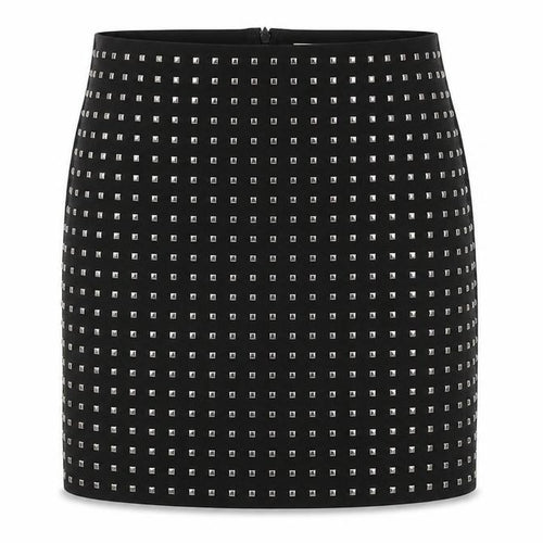 FREE/QUENT Women's Black Studded Pencil Skirt Size L