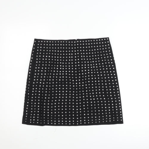 FREE/QUENT Women's Black Studded Pencil Skirt Size L