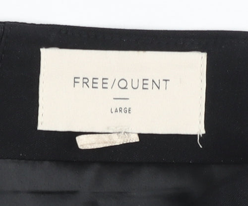 FREE/QUENT Women's Black Studded Pencil Skirt Size L