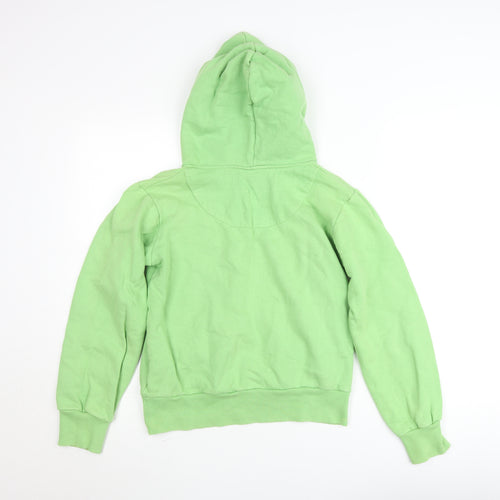 David & Goliath Boys Green Pullover Hoodie Small - Funny Sushi Print Fleece Top
