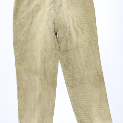 Cedarwood State Men's Beige Corduroy Chino Trousers 38W 33L