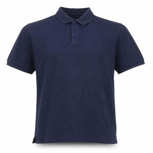 Paul Costelloe Living Men's Blue Pima Cotton Polo Shirt L
