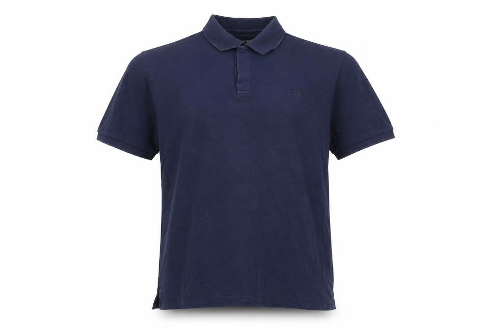Paul Costelloe Living Men's Blue Pima Cotton Polo Shirt L