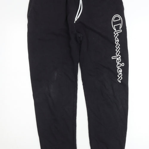Champion Women's Black Joggers Medium Elastic Waist Sweatpants
