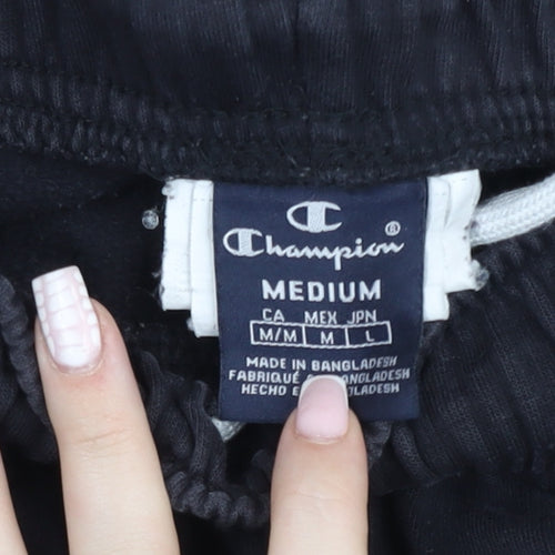 Champion Women's Black Joggers Medium Elastic Waist Sweatpants