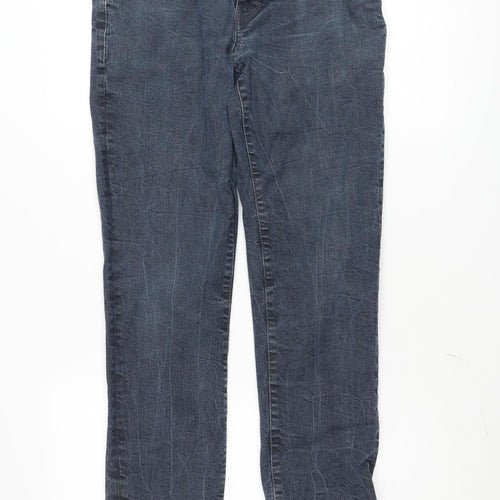F&F Women’s Blue Straight Denim Jeans Size 34x34 Regular Fit