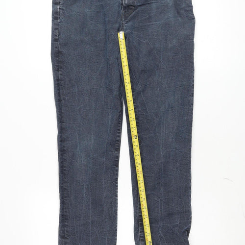 F&F Women’s Blue Straight Denim Jeans Size 34x34 Regular Fit
