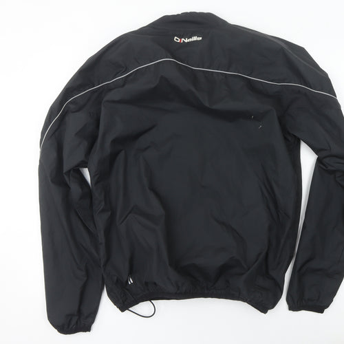 O'Neills Men's Black Windbreaker Training Jacket Size M