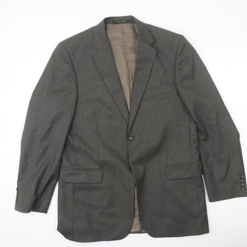 Kelly Designer Range Men's Grey Wool 40L Blazer Jacket