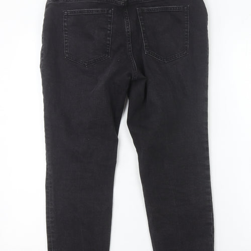 H&M Women’s Black Maternity Skinny Jeans Size S Slim Fit Stretch Denim