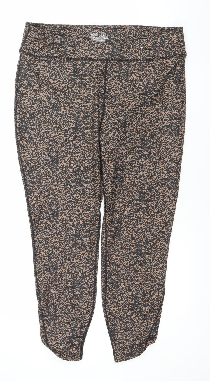 Dunnes Stores Women’s Brown Animal Print XL Leggings