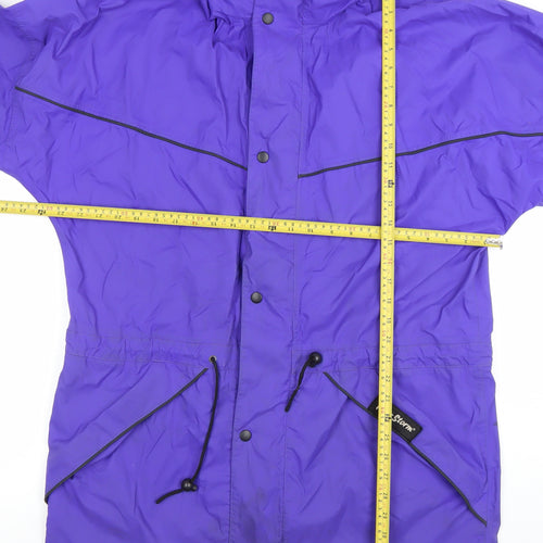 Peter Storm Womens Purple Waterproof Rain Coat Jacket L