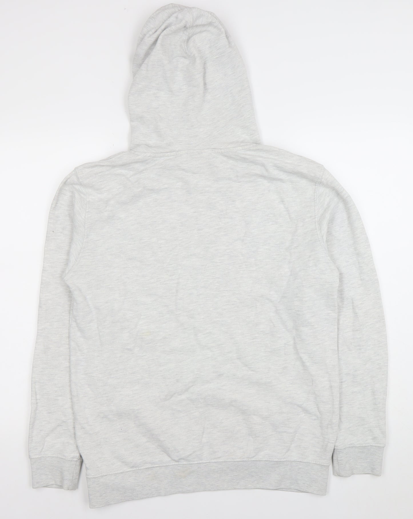 Vans Men's Grey Pullover Hoodie Size S Logo Fleece Skateboarding