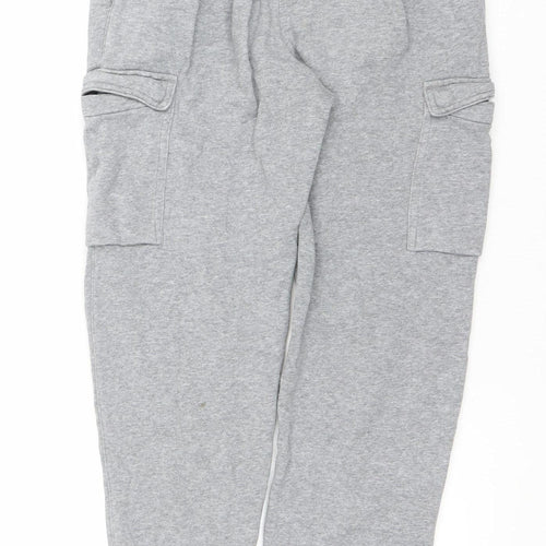 Nike Boys Grey XL Tapered Sweatpants Fleece Joggers 155/170cm