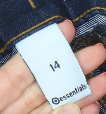 Essentials Girls Blue Jegging Jeans Age 14 Years Stretch Denim