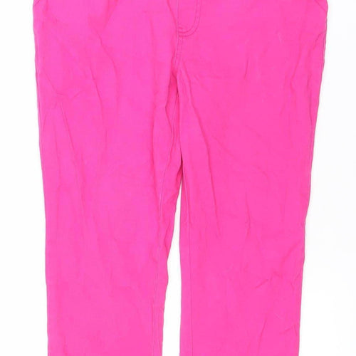 Dunnes Stores Women’s Pink Cropped Stretch Jeans Size 10