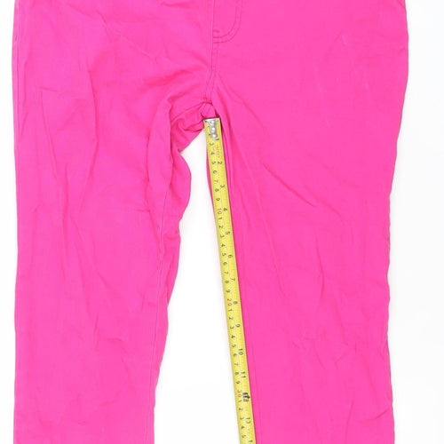 Dunnes Stores Women’s Pink Cropped Stretch Jeans Size 10