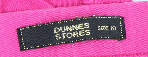 Dunnes Stores Women’s Pink Cropped Stretch Jeans Size 10