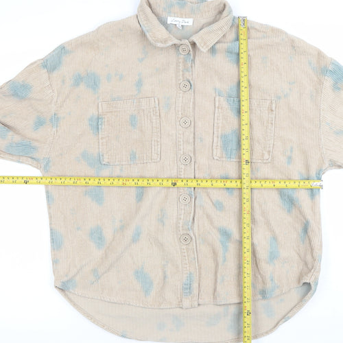 Emory Park Women’s Beige Corduroy Button Jacket XS