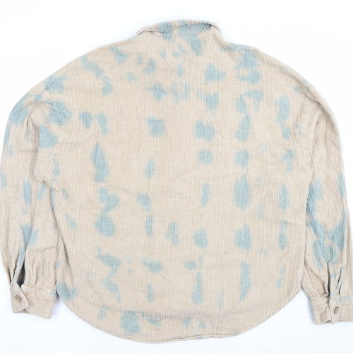 Emory Park Women’s Beige Corduroy Button Jacket XS