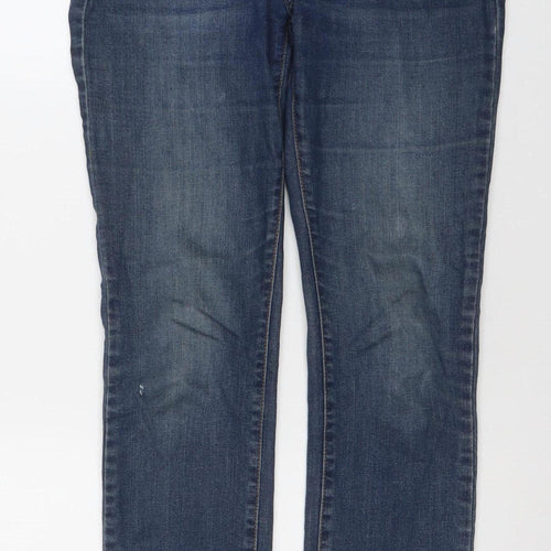 Promod Women's Blue Straight Fit Denim Jeans Size 10